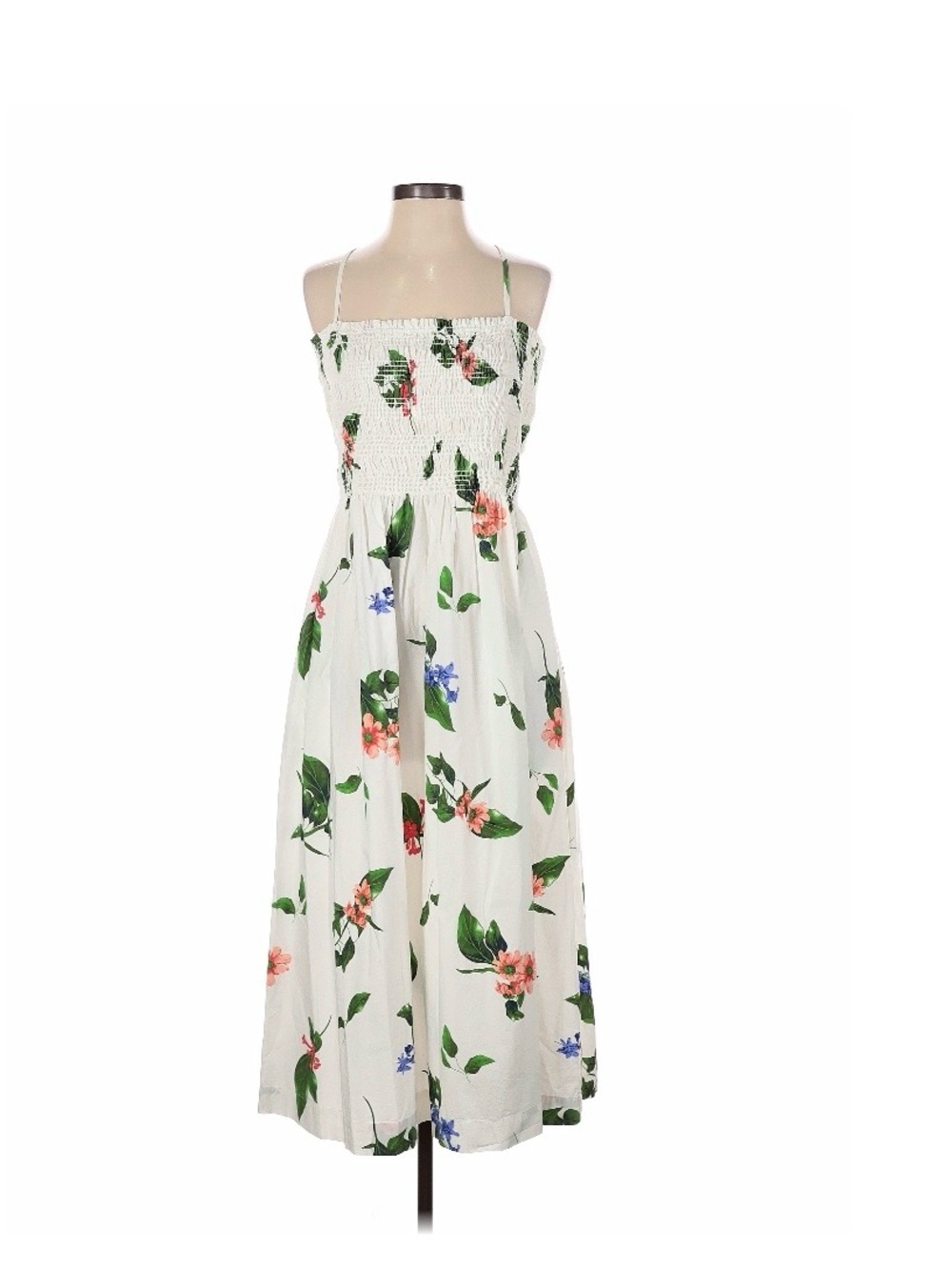 NWT Scoop Cotton Floral Summer Dress
